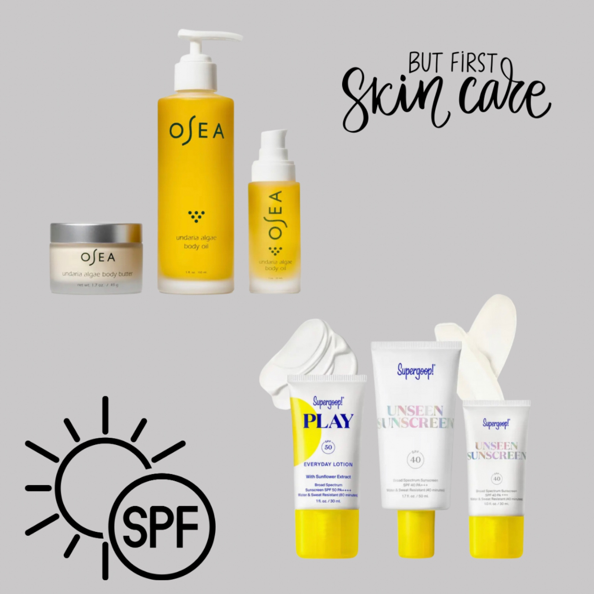 Nordstrom anniversary sale
Skin care 
Wellness 
SPF 
Body lotion 
Supergoop 
Osea 


#LTKsalealert #LTKxNSale #LTKbeauty