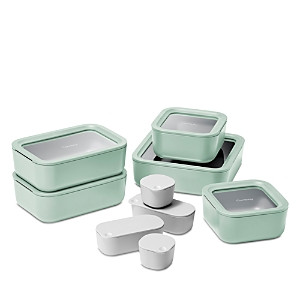 Caraway 14-Piece Ceramic Coated Glass Food Storage Set | Bloomingdale's (US)