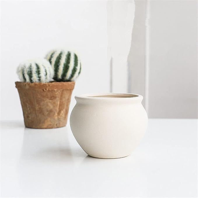 XuuSHA Multi-use Floral Arrangement Vase Nordic Pottery Ceramics Flower Vase, Garden Living Room ... | Amazon (US)