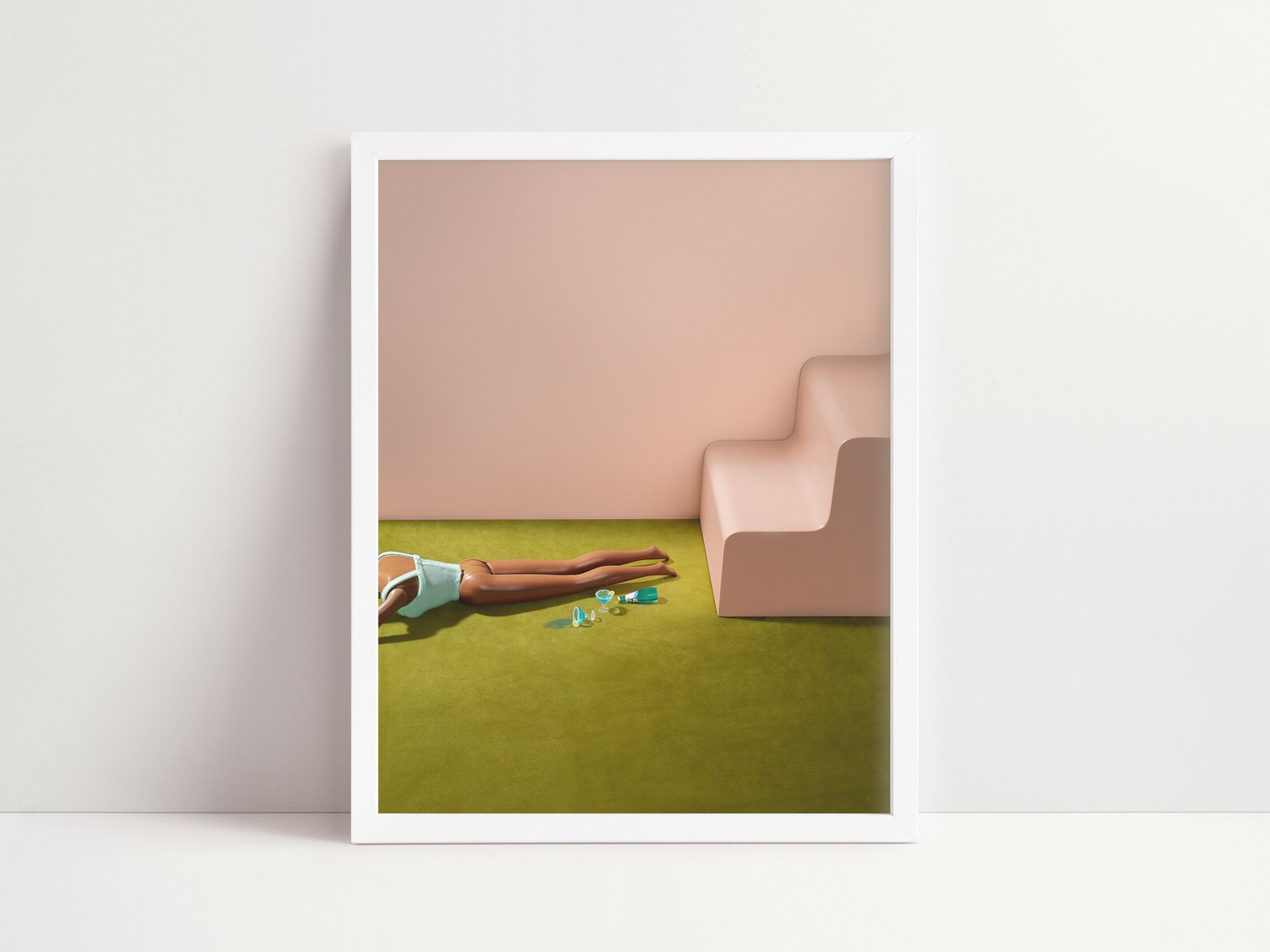 Kitsch Barbie Art Print Giclee Print Girly Wall Art Funny - Etsy | Etsy (US)