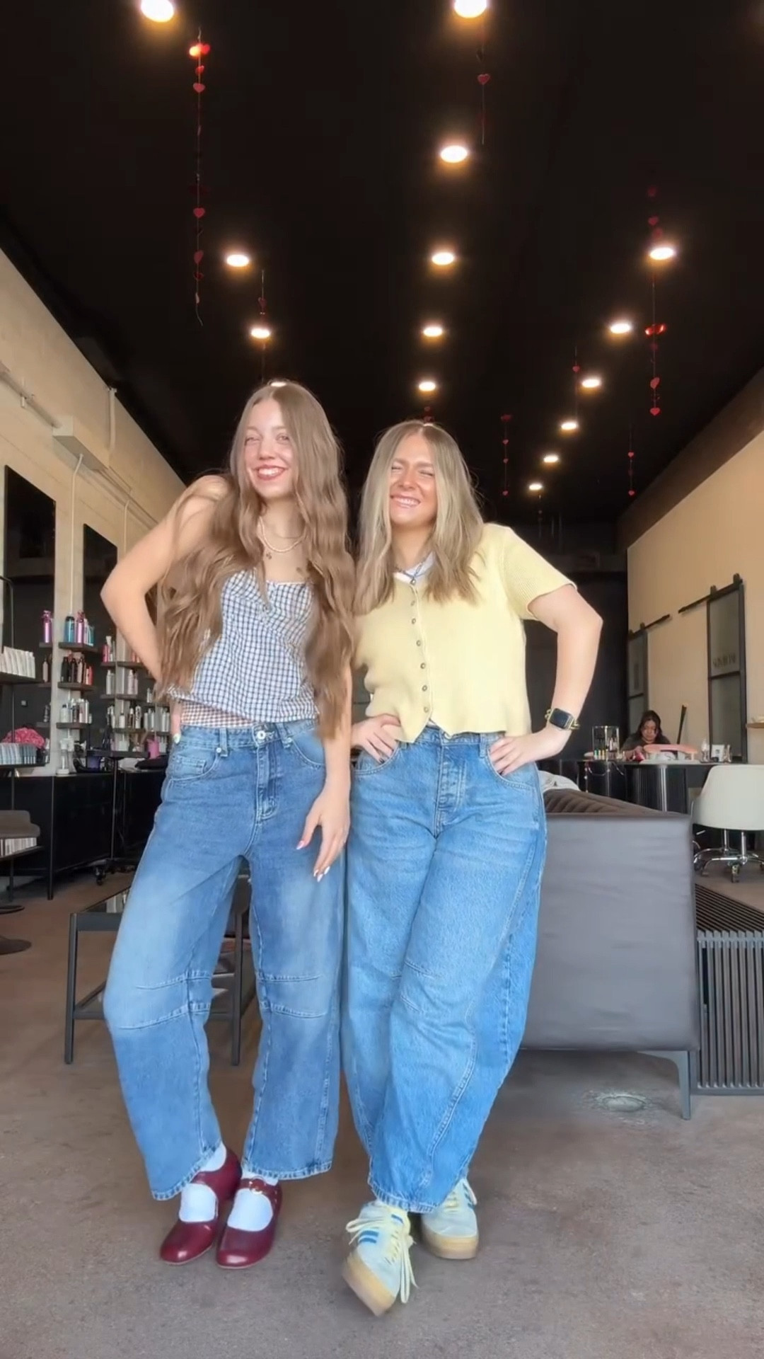 Me & @solrae_hair showing off our fits like the good old days ⭐️

#ootd #fitcheck #bestie