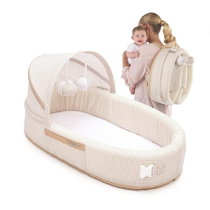 Lulyboo Bassinet To-Go Infant Travel Bed - Baby Lounge - Combines Crib, Playpen and Travel Bassin... | Amazon (US)