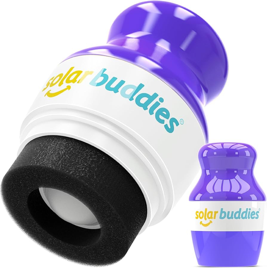 Solar Buddies Sunscreen Applicator - Single Purple - Refillable Roll on Sponge Sunscreen, Suncrea... | Amazon (US)