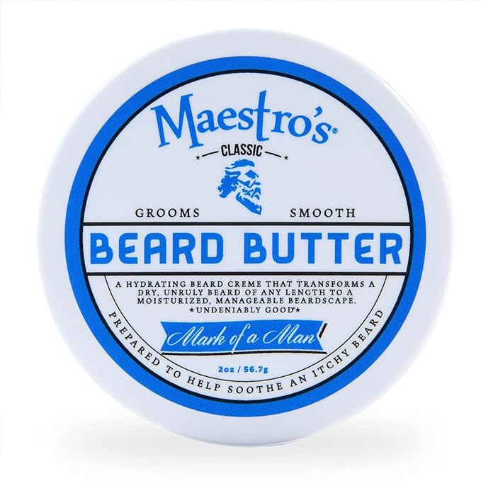 Maestro's Classic BEARD BUTTER | Anti-Itch, Extra Soothing, Hydrating Beard Creme For All Beard T... | Amazon (US)