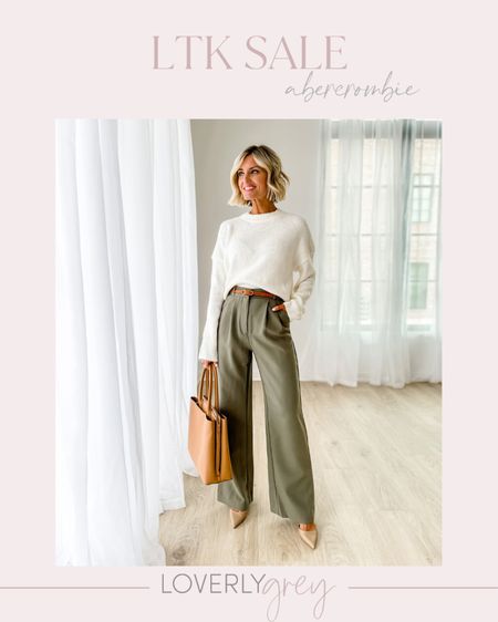 The perfect fall outfit! These pieces are 20% off during the LTK sale! I am wearing an XS in the sweater and 25 in the pants! 

Loverly Grey, Abercrombie sale

#LTKSeasonal #LTKstyletip #LTKSale