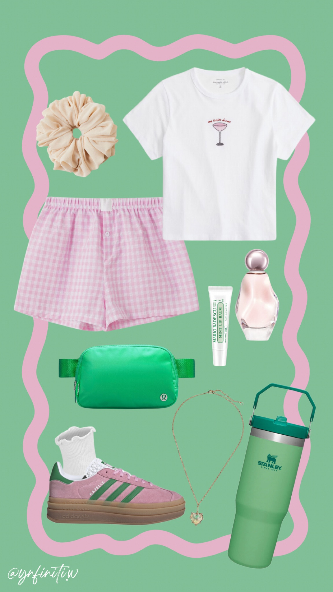 trendy summer ootd 💚🩷

trendy, gift guide, teen, ootd, fashion, boxer shorts, adidas gazelle, stanley, ulta, free people, abercrombie, lululemon

#LTKStyleTip #LTKGiftGuide #LTKShoeCrush