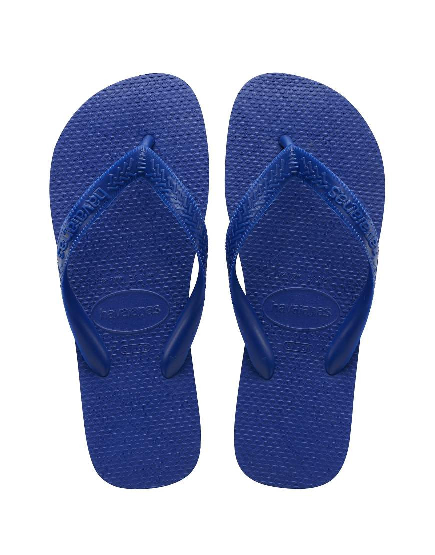 Havaianas classic flip flops in marine blue | ASOS (Global)