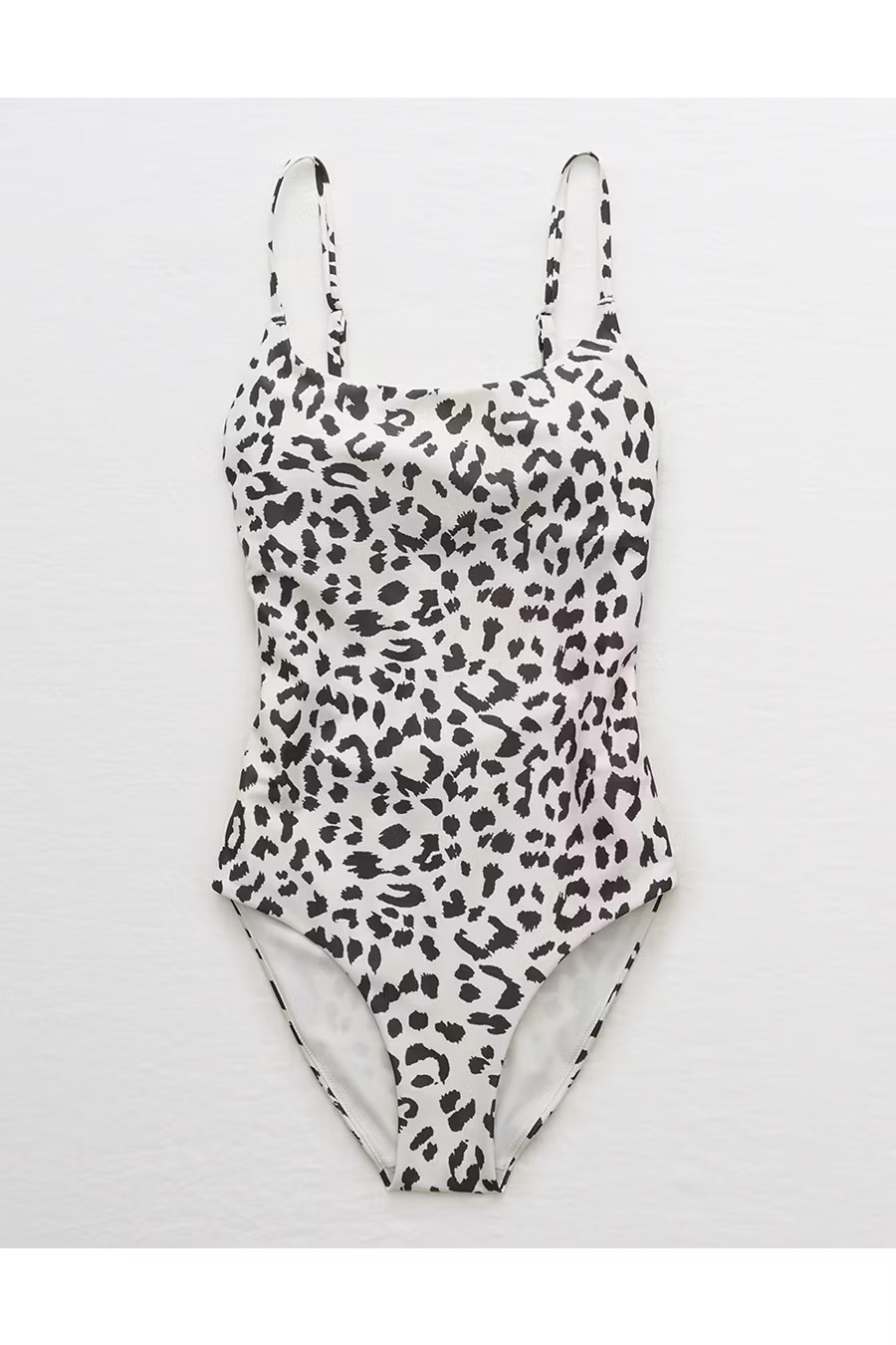 Aerie Leopard Tie Back One Piece Swimsuit | American Eagle Outfitters (US & CA)