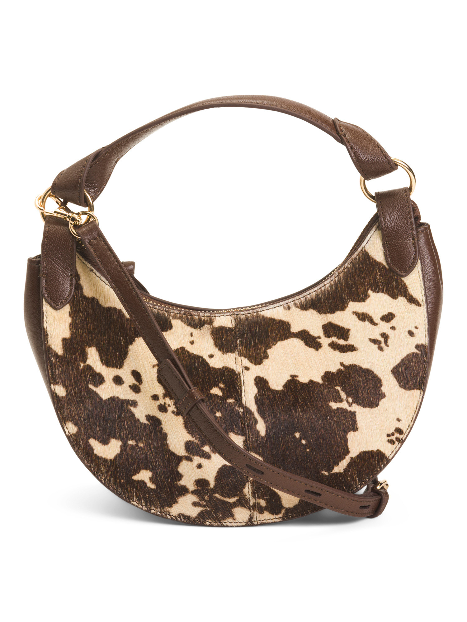 Haircalf Cow Print Crossbody | TJ Maxx