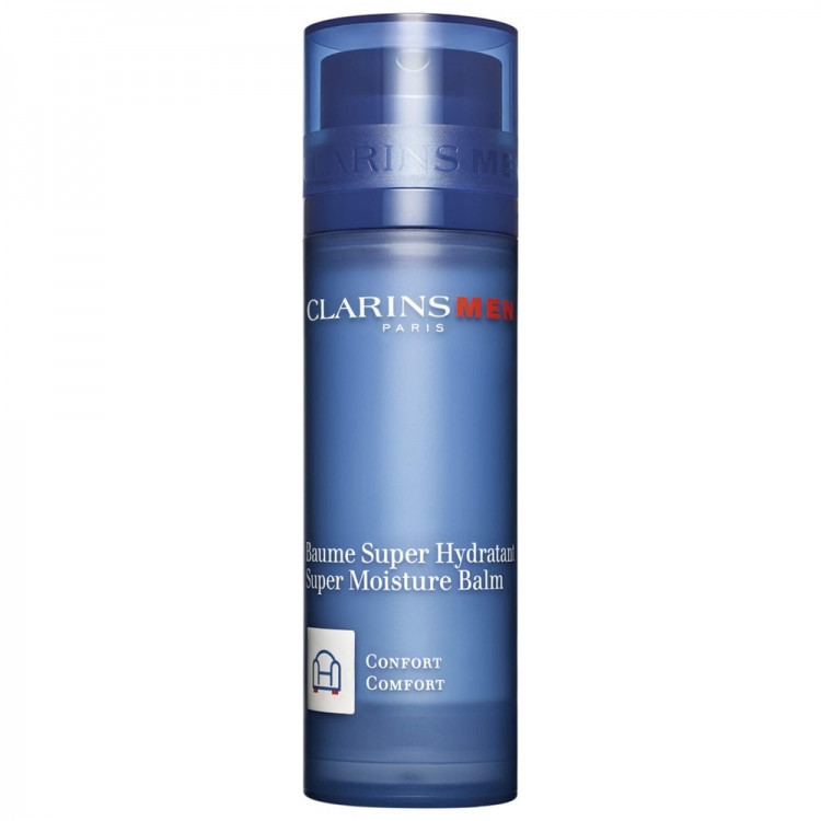 Clarins Mens Men Super Moisturizing Face Balm Men Liquid 1.6 oz Skin Care 3666057003417 | Jomashop.com & JomaDeals.com