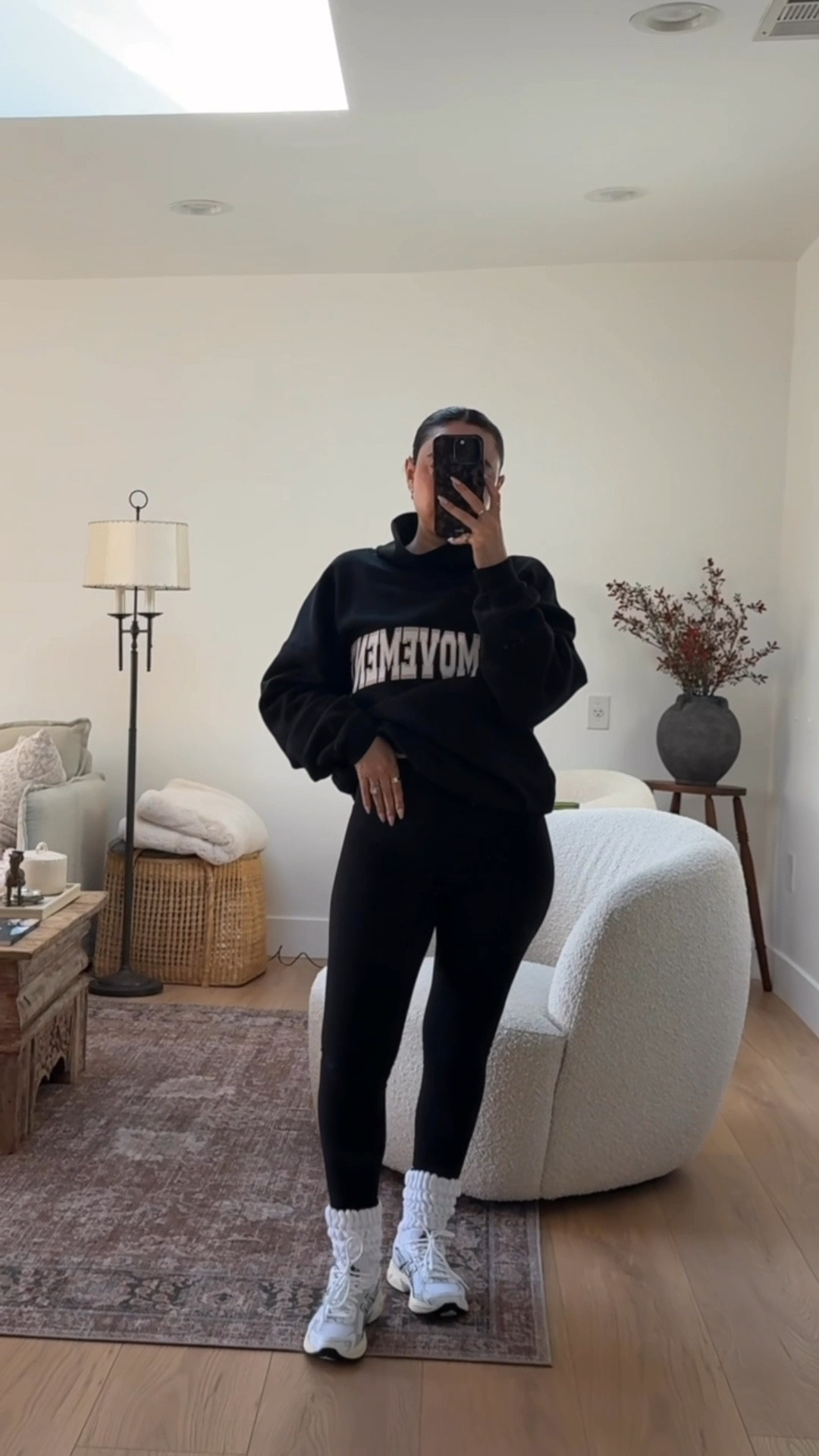 Some days are for hosting. Some days are for resets at a coffee shop with a cute outfit . @nordstrom #nordstrompqrtner 