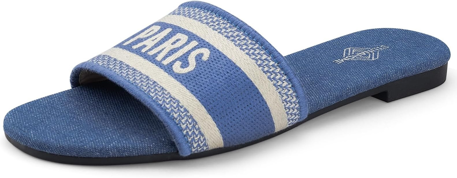 STUNAHOME Summer Flat Sandals for Women Fashion slide Sandals Womens | Amazon (US)