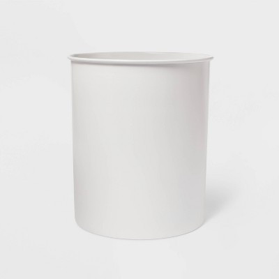 Solid Bathroom Wastebasket Can White - Threshold™ | Target