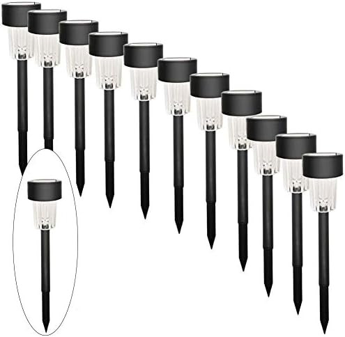 Maggift 12 Pcs Solar Pathway Lights Solar Garden Lights Outdoor Solar Landscape Lights for Lawn, ... | Amazon (US)