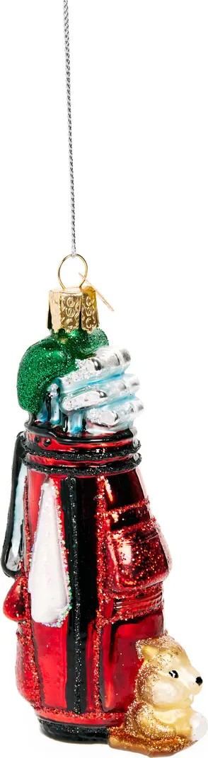 Old World Christmas Golf Bag Glass Ornament | Nordstrom | Nordstrom