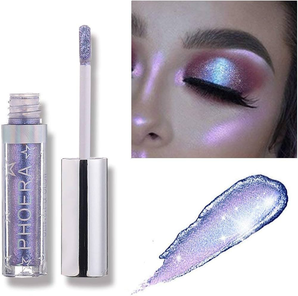 Corleone Eyeshadow Liquid, Liquid Glitter Eyeshadow, Waterproof Shining Eyeliners, Long Lasting, ... | Amazon (US)