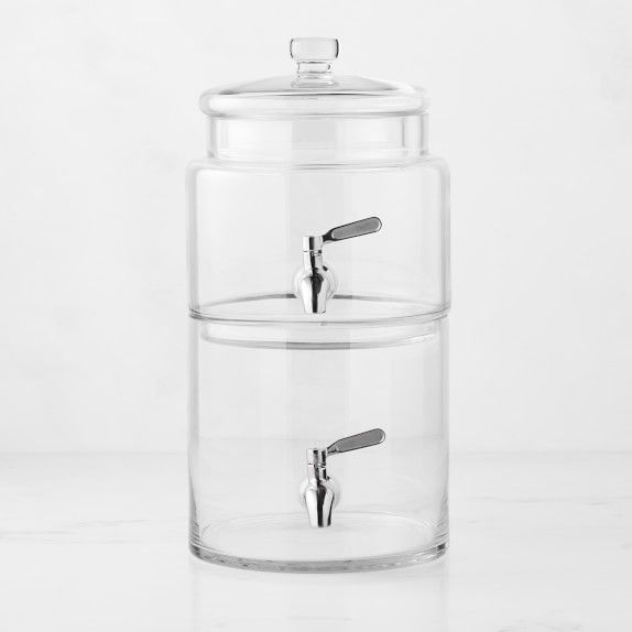 Stacking Glass Beverage Dispenser | Williams-Sonoma