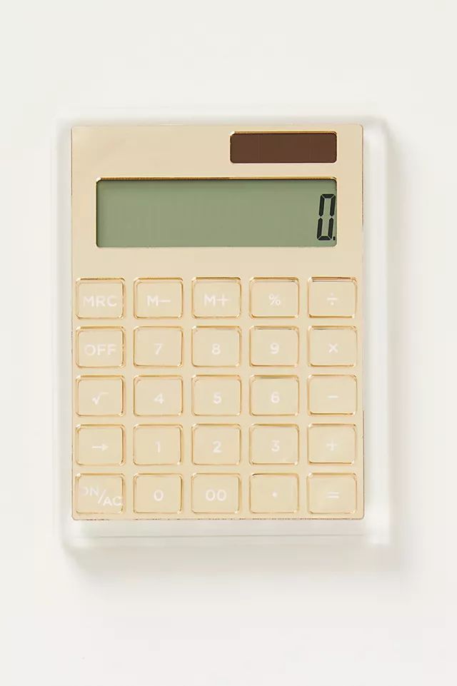 Acrylic Calculator | Anthropologie (US)