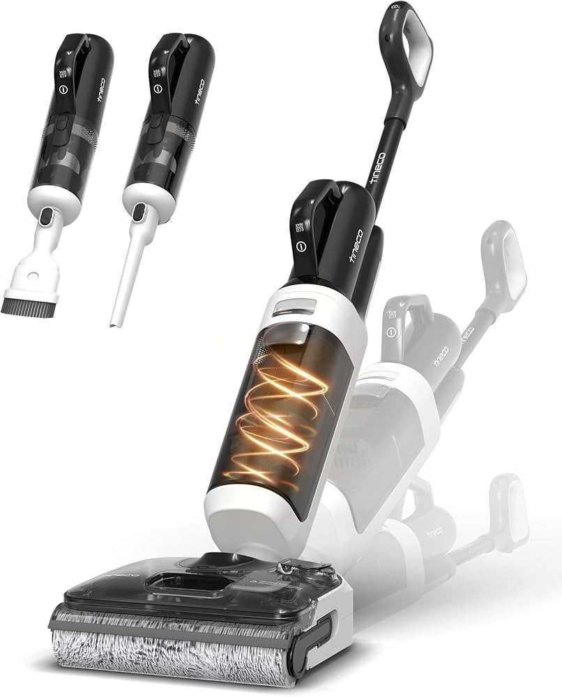 Tineco Floor One Switch S6 Stretch Breeze Wet Dry Vacuum Cleaners, Floor Cleaner Mop 2-in-1 Cordl... | Amazon (US)