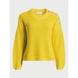Free Assembly Women's Long Sleeve Button Shoulder Sweater, Midweight, Sizes XS-XXXL - Walmart.com | Walmart (US)