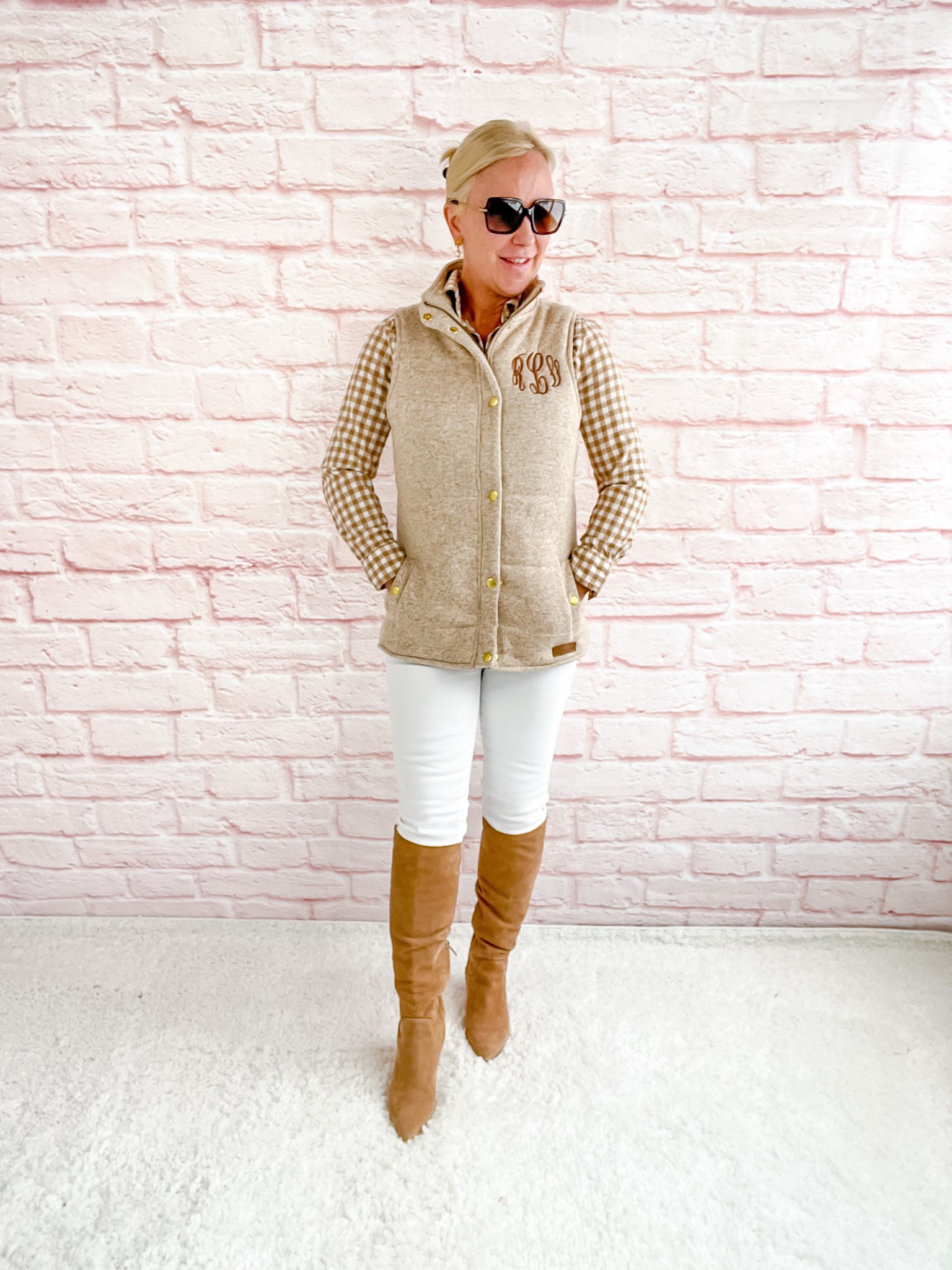 This monogrammed quilted vest makes a great gift for women! I get so many comments every time I wear this in public.

#LTKGiftGuide #LTKSeasonal #LTKHoliday