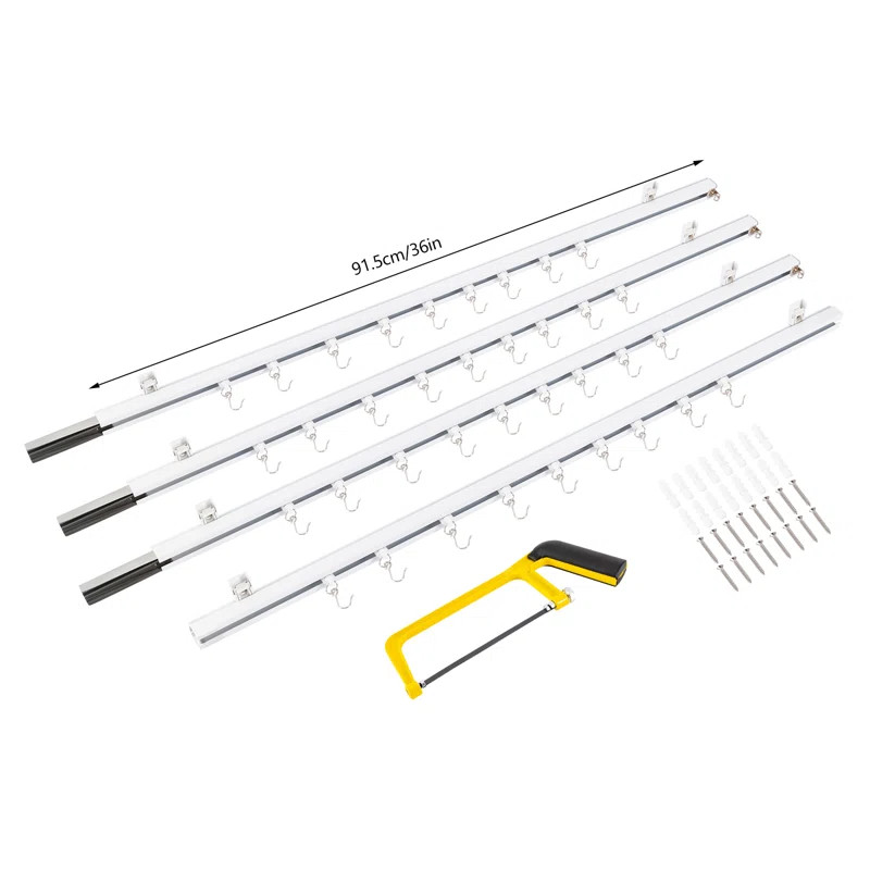 Mackenlie Aluminum Curtain Track/Rail | Wayfair Professional