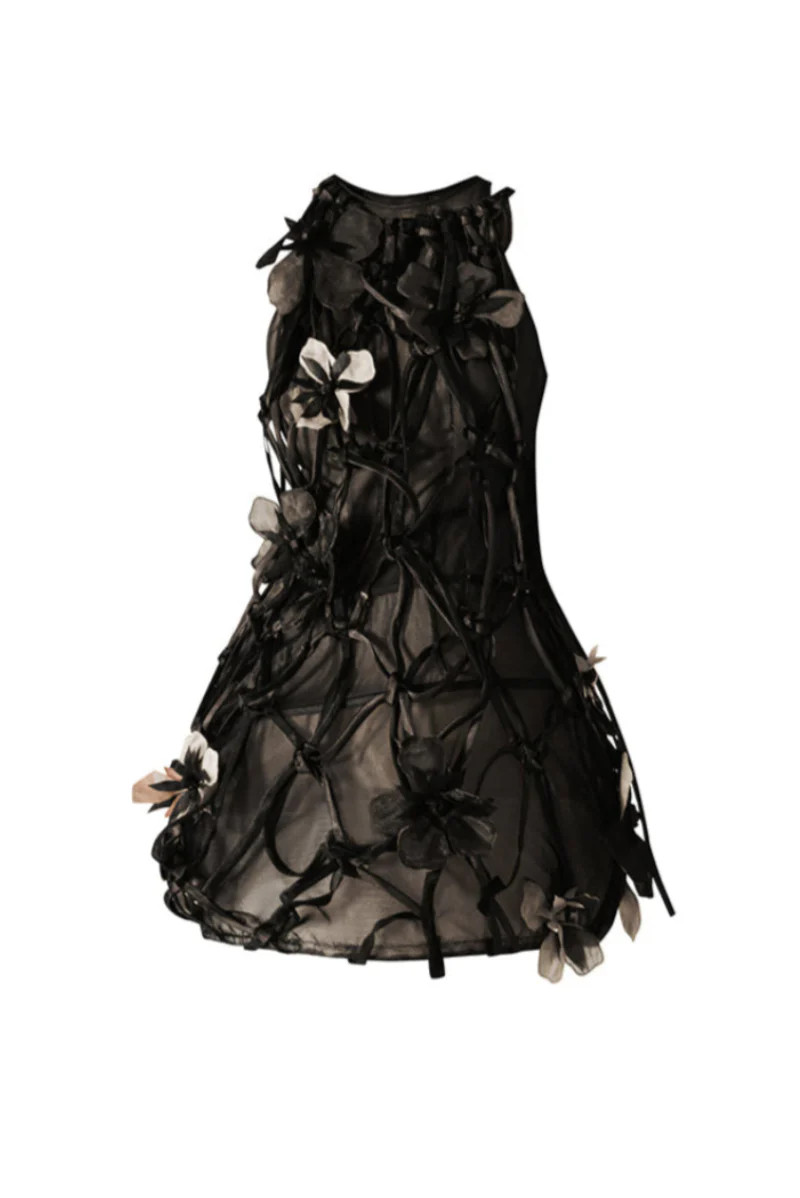 FLORAL CHIFFON DRESS | LECIA | CULT MIA | CULT MIA UK LTD