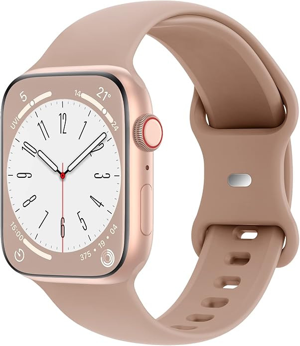 Distore Bands Compatible with Apple Watch 38mm 40mm 41mm 42mm 44mm 45mm 49mm, Soft Silicone Repla... | Amazon (US)