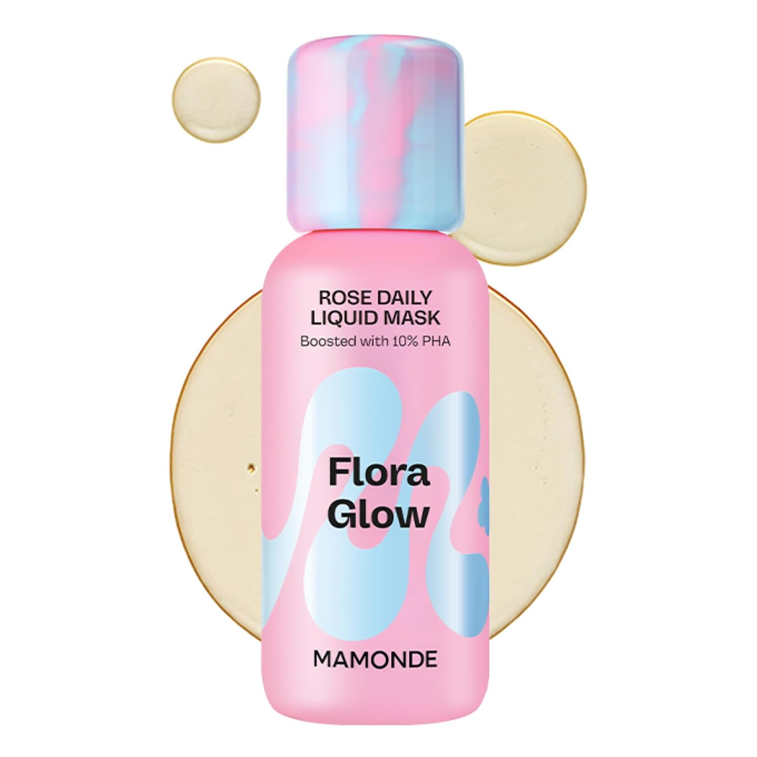 MAMONDE Flora Glow Rose Daily Liquid Mask | Hydrating, Exfoliating, Smoothing Korean Leave-On Face Mask with Hyaluronic Acid & Peptides For Korean Glass Skin | For All Skin Types | Amazon (US)