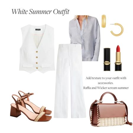 White Summer Outfit 🤍

#LTKOver40 #LTKSeasonal #LTKStyleTip