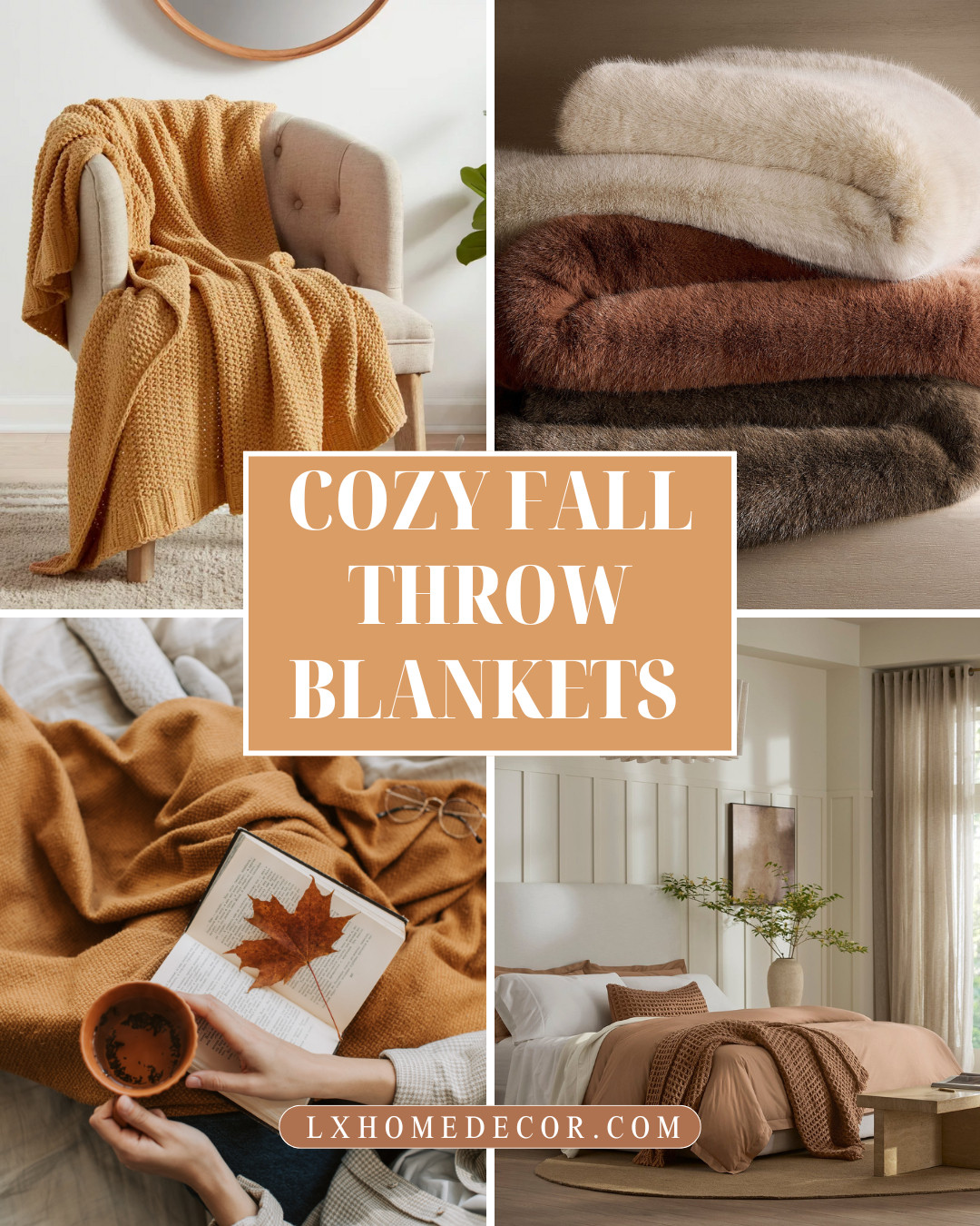 Cozy Fall Throw Blankets for a Luxe Living Room.
Wrap your space in warmth and style this fall! These luxe throw blankets in velvet, knit, and faux fur add cozy textures and rich, warm colors to any sofa or armchair. Perfect for seasonal decorating or gifting.


#CozyHome #FallDecor #LuxuryLiving #ThrowBlankets #HomeStyling 

 #LTKSeasonal #LTKHome #LTKFindsUnder50