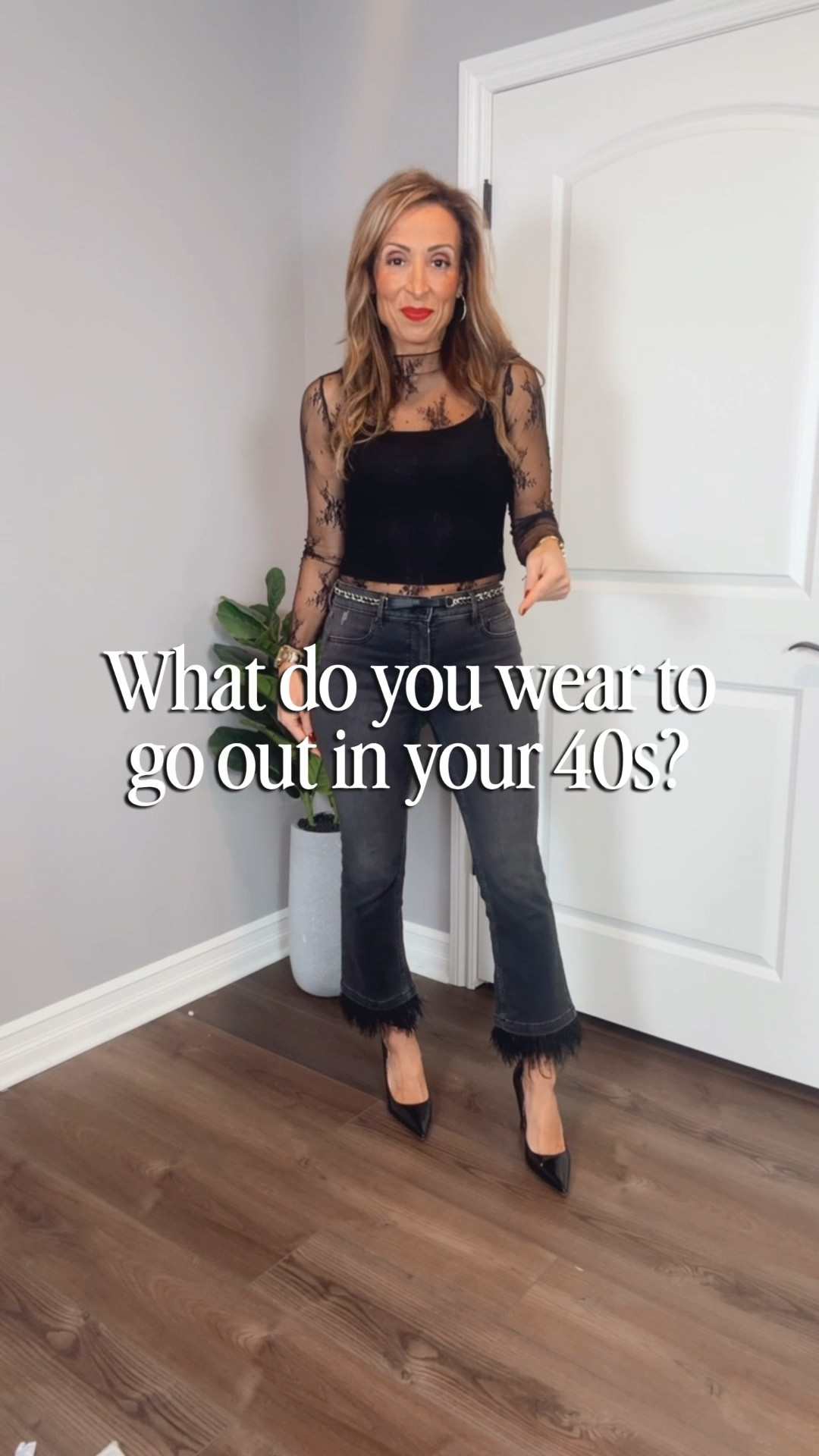 Going out outfit ❤️

#LTKootd #LTKOver40 #LTKgrwm