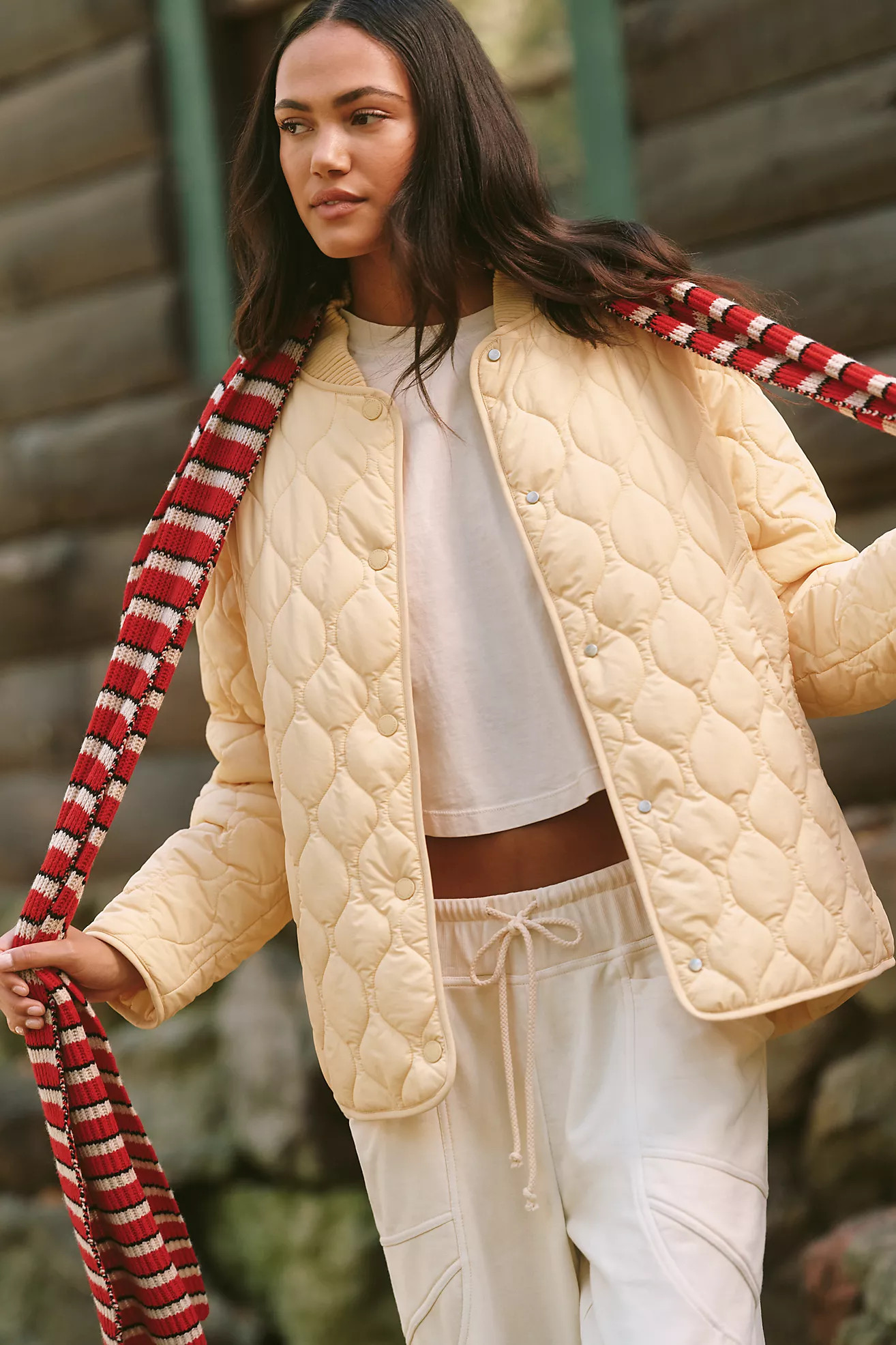 Varley Luca Quilted Jacket | Anthropologie (US)