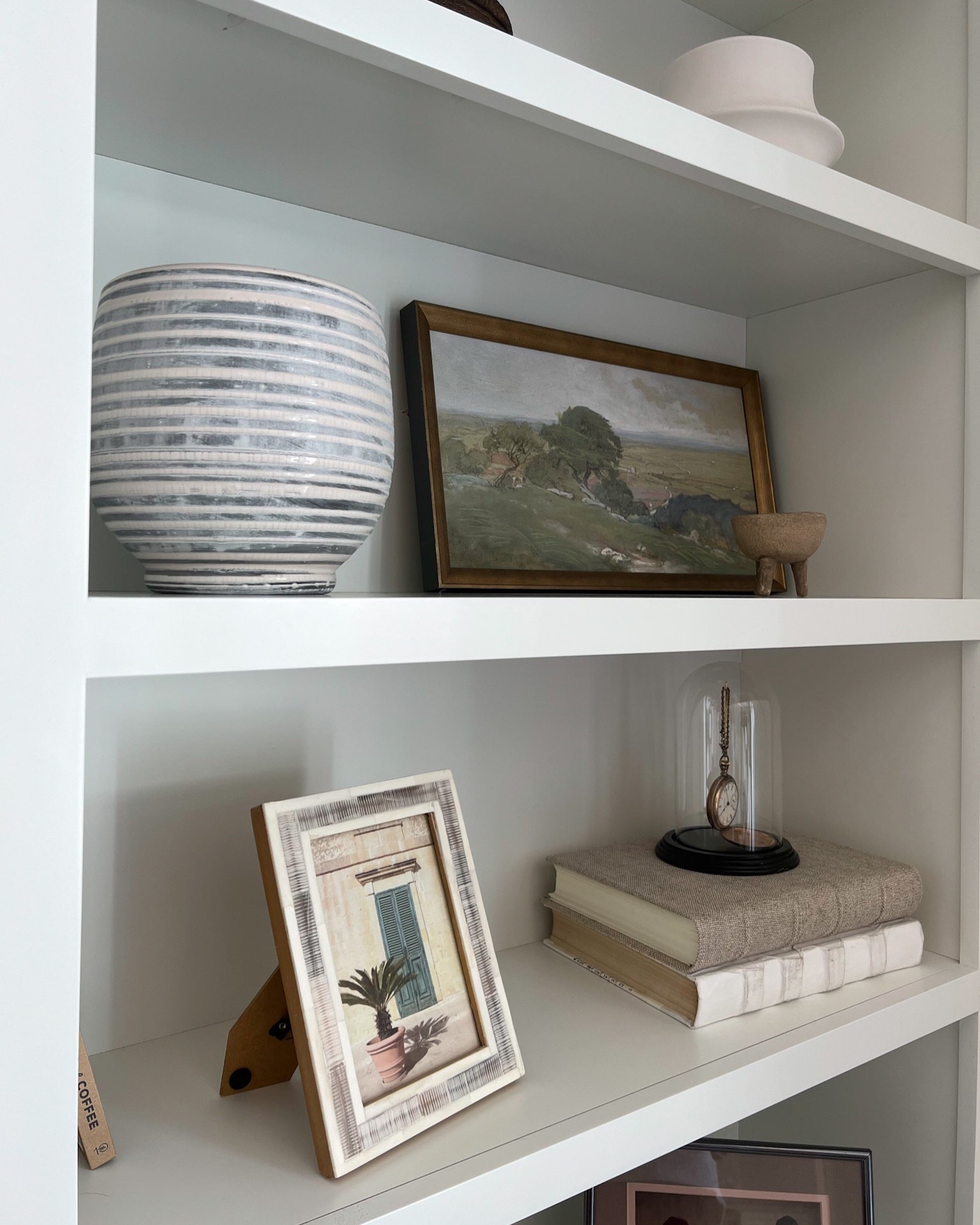 My shelf decor is a mix of both high end and affordable pieces, which I love! Many of these decor pieces are McGee & Co. and 25% off right now for their Memorial Day sale! 

Home decor, shelf decor, mcgee and co, Memorial Day sale 

#LTKstyletip #LTKhome #LTKsalealert