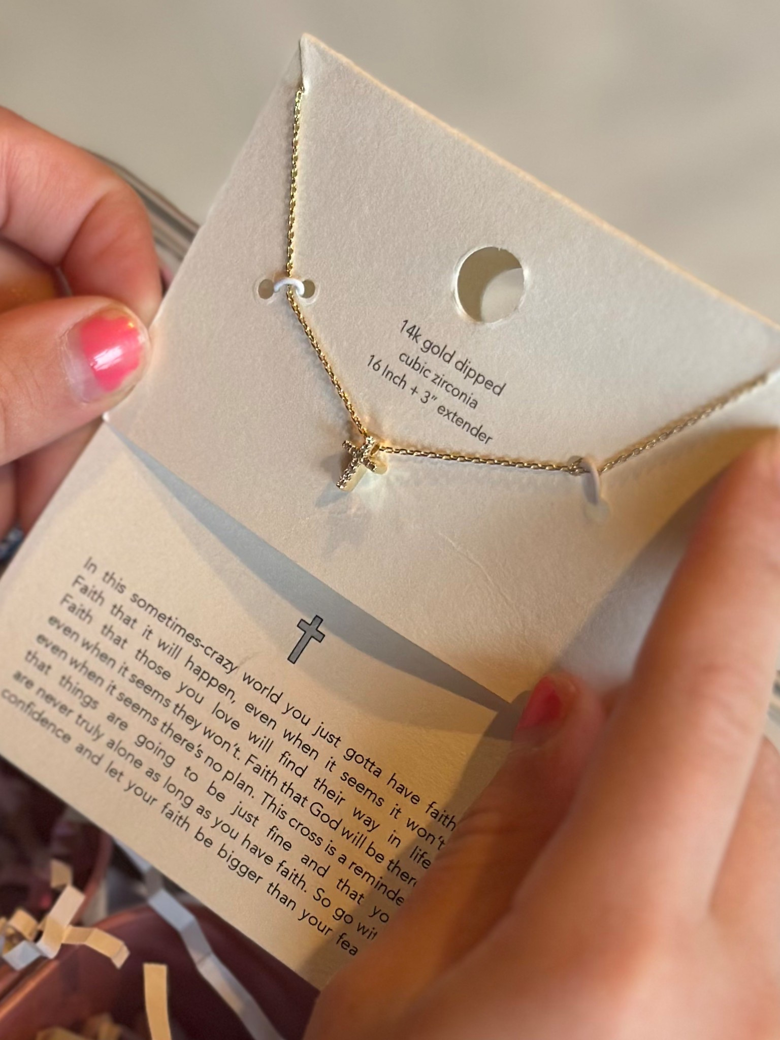 The perfect cross necklace! 🤩
#target #jewelry #necklace #cross #crossnecklace #faith #havefaith 
#like #comment #save #share #follow 
 

#LTKFindsUnder100 #LTKFindsUnder50