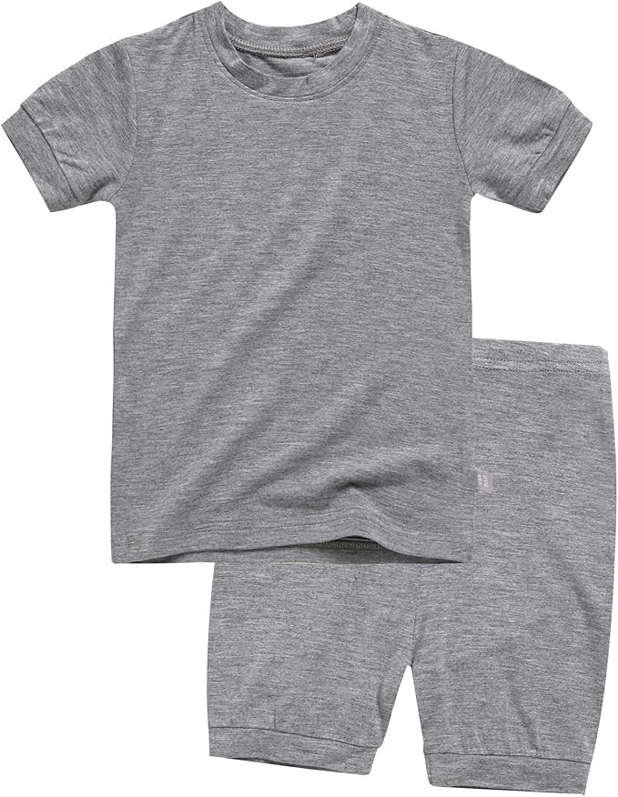 VAENAIT BABY Viscose 6M~12Y Toddler Kids Girls Boys Short Soft Shirring Cool Summer Pjs Sleepwear... | Amazon (US)