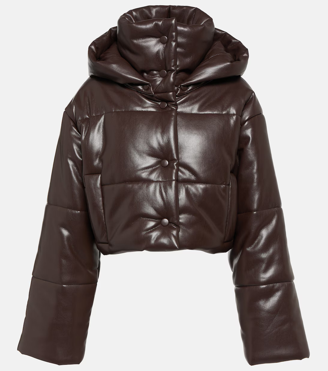 Aveline faux leather puffer jacket | Mytheresa (US/CA)