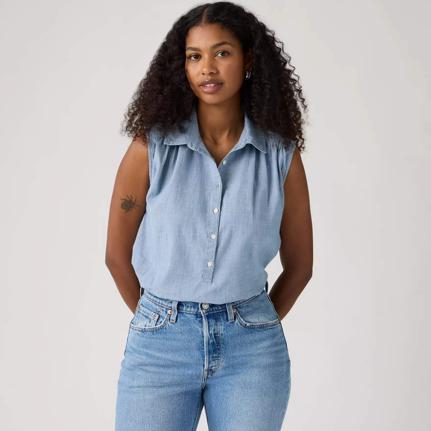 Londyn Short-sleeve Popover Top | Levi's US