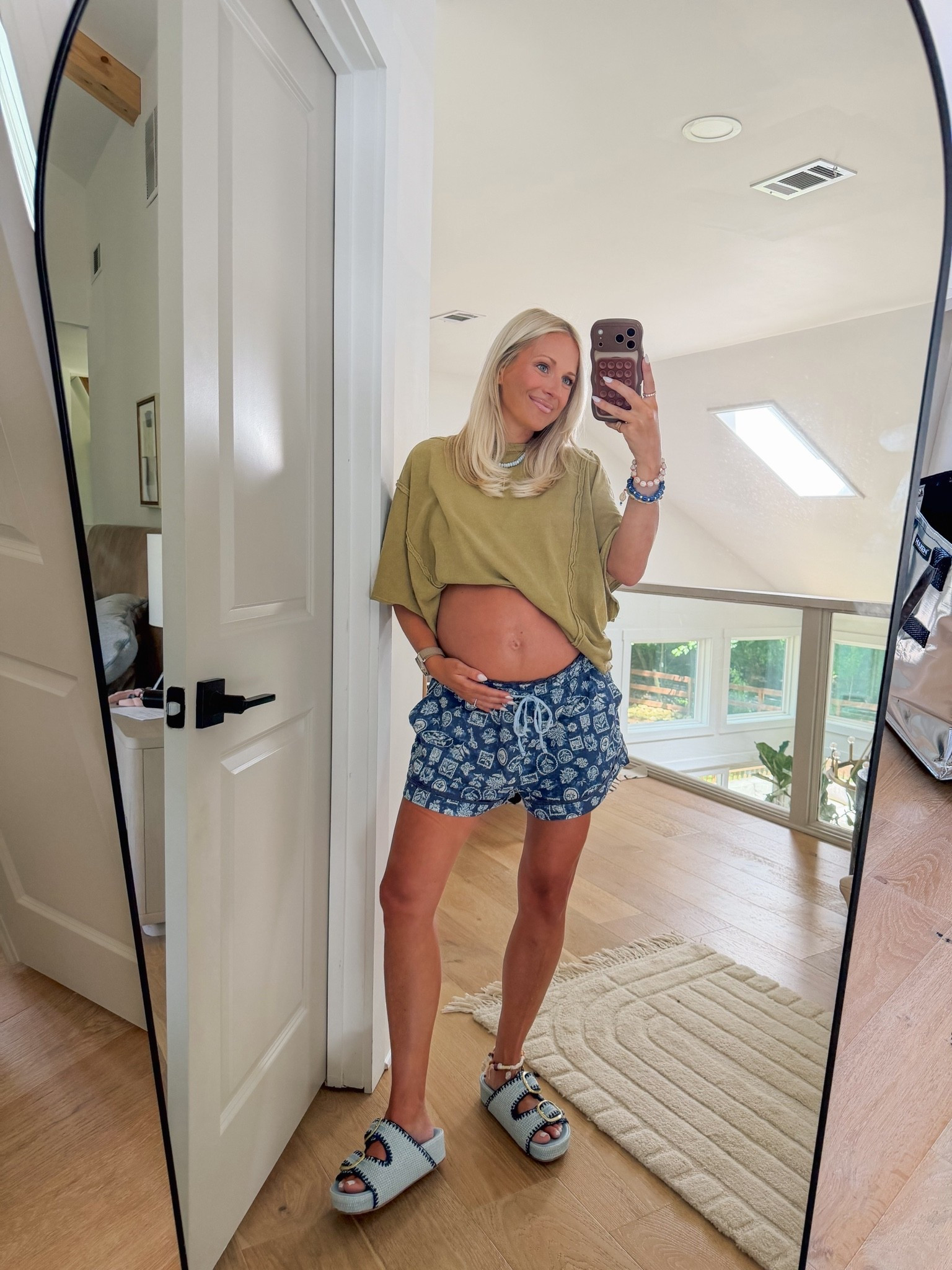 Wearing XS in the tee and the shorts!! Love this color combo 🥝🦋 Casual Outfit / End of Summer Outfit / Early Fall Outfit

#LTKootd #LTKgrwm #LTKBump