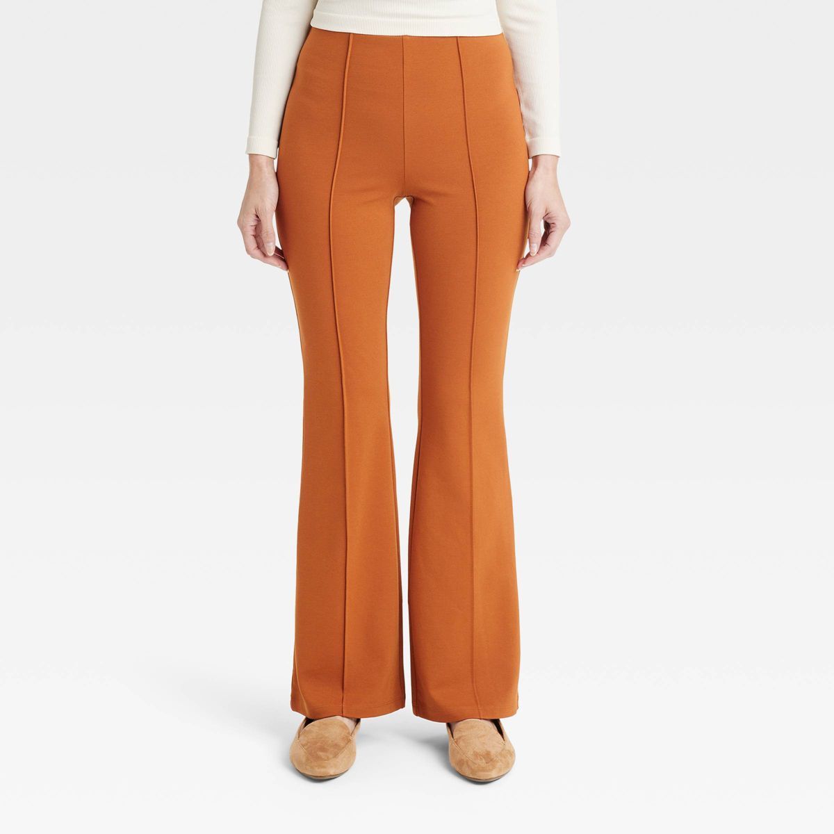 Women's High-Rise Pull-On Flare Pants - A New Day™ | Target
