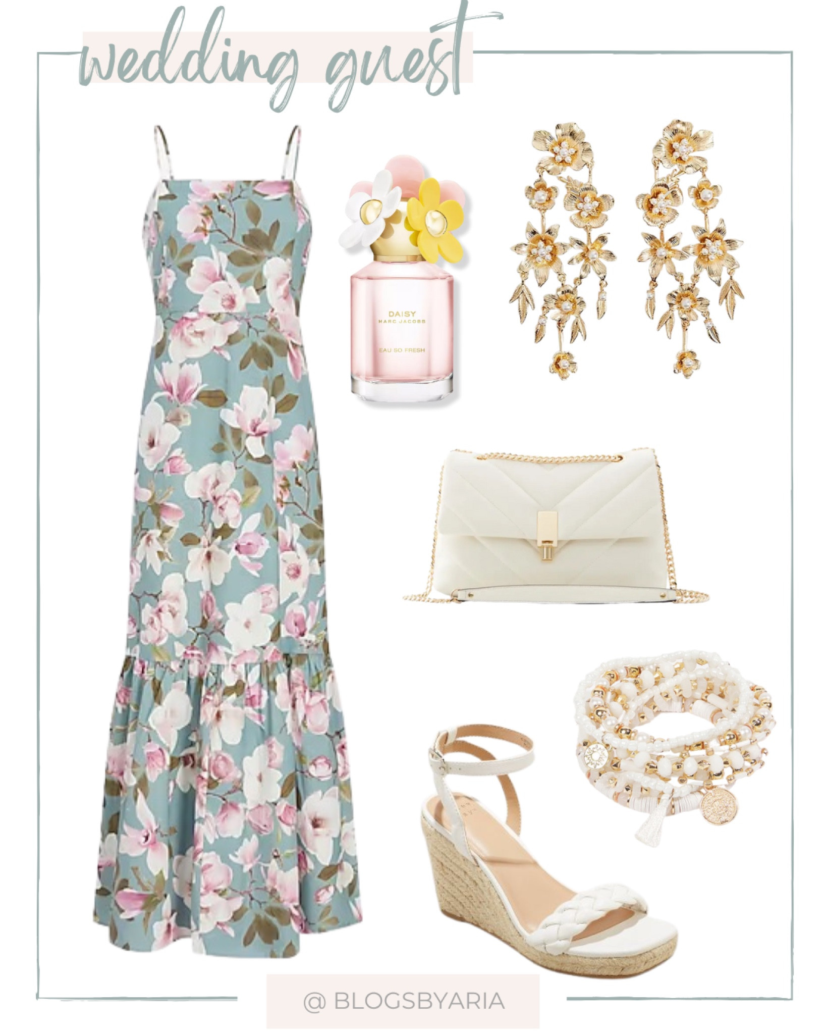 Spring wedding guest dress wedding guest outfit idea. Spring floral dress #ltkfind #ltkwedding 

#LTKSeasonal #LTKunder100 #LTKstyletip