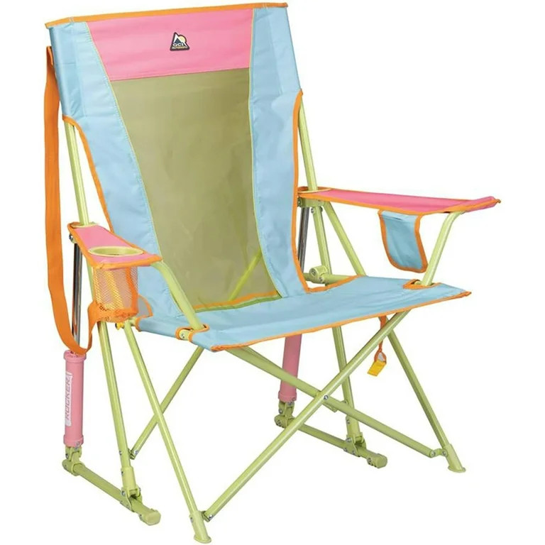 Great Sale Comfort Pro Rocker Camping Chair | Portable Folding Rocking Chair with Durable Armrest... | Walmart (US)