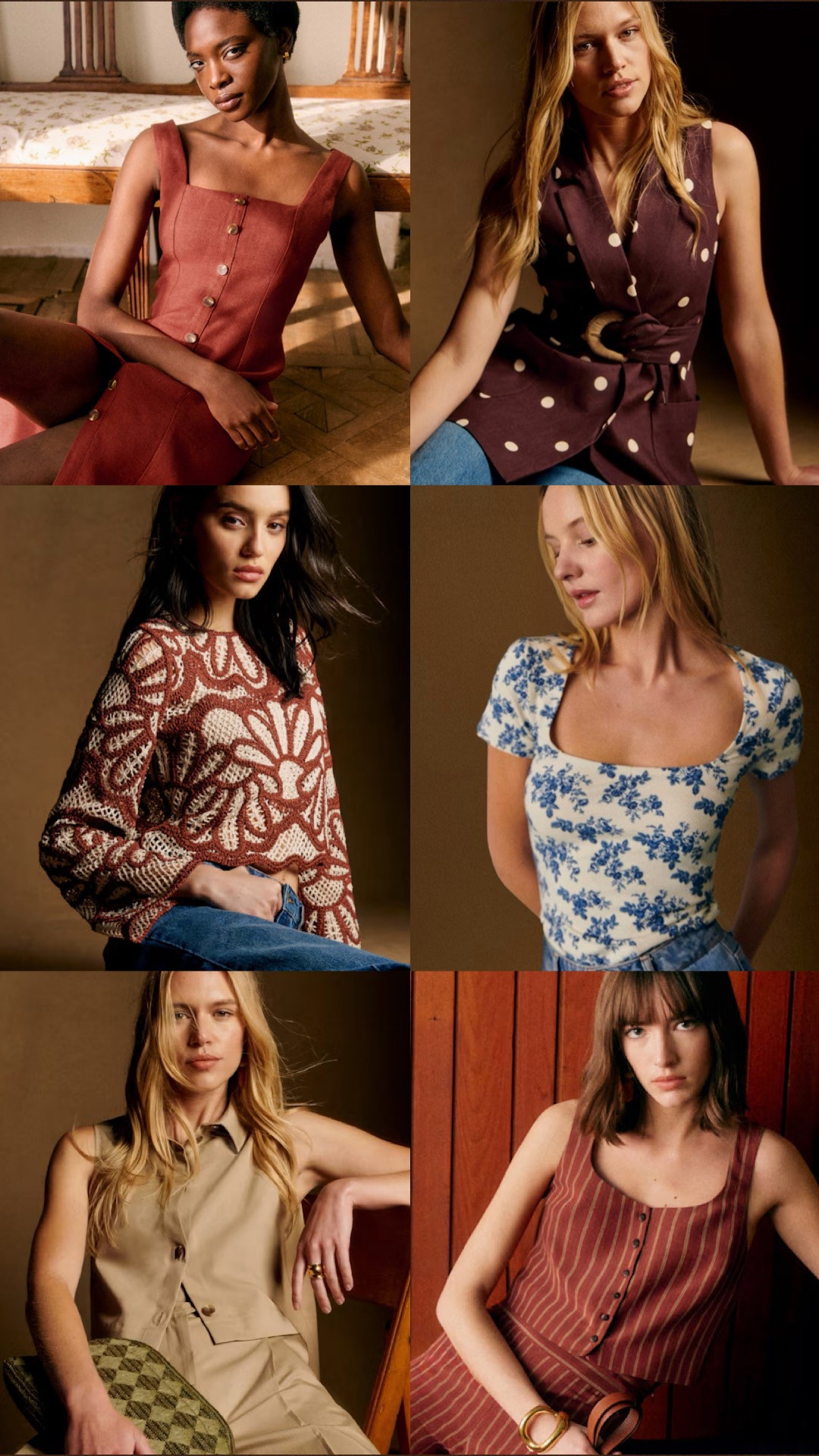 Sézane - The Spring Collection 2025

Discover the pieces designed to slip on and go, made for slow
mornings, long lunches, and big nights where dressing up is half the fun.

Just sharing a few pieces that caught my eye lately from the newest collection.

spring fashion, sweater tank, spring sweaters, sezane, fashion finds, sweater weather, Sezane finds, spring finds, French fashion, floral fashion

#LTKMidsize #LTKSeasonal
#LTKOver40 #LTKFindsUnder100
#LTKWorkwear #LTKItBag #LTKStyleTip #LTKShoeCrush