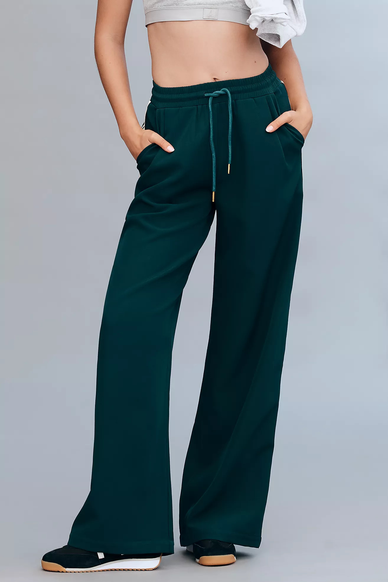 Bishop + Young Ford Tie-Front Track Pants | Anthropologie (US)