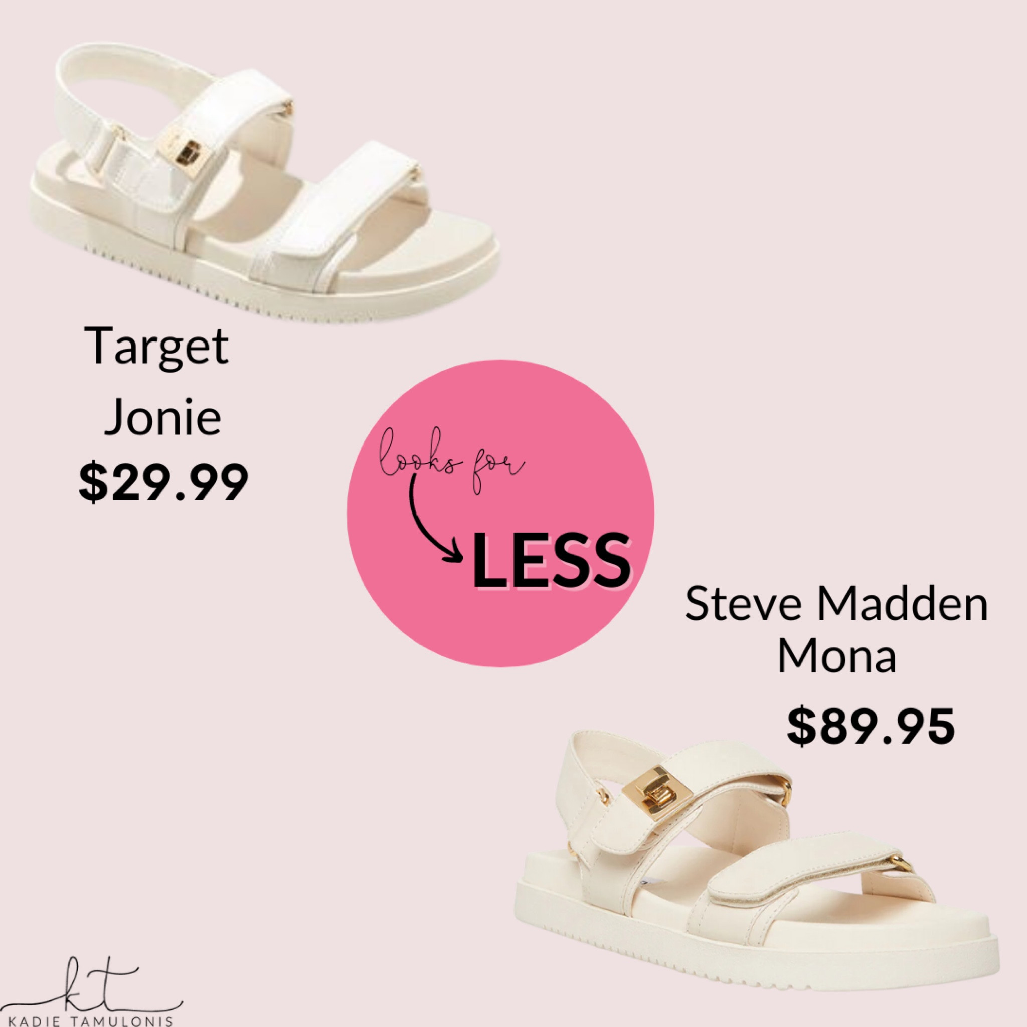 Look for LESS 🛍️ 

#lookforless #target #stevemadden #sandals #summer 

#LTKFind #LTKunder50 #LTKshoecrush