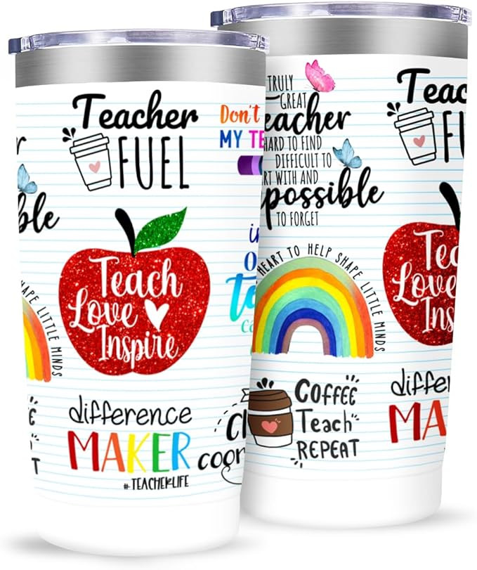 MFGNEH Teacher Gifts,Teacher Appreciation Gifts,Teachers Christmas Birthday Gift from Students,Ba... | Amazon (US)