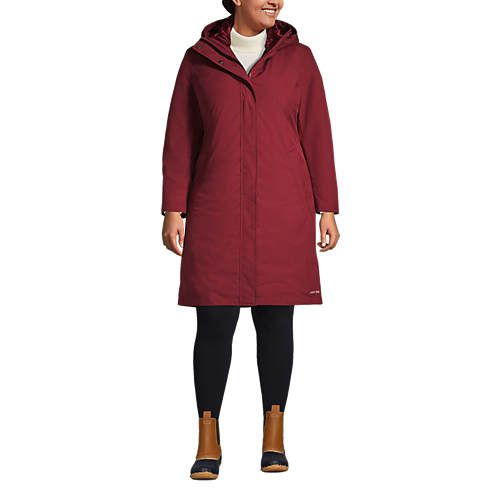 Women's Plus Size Insulated 3 in 1 Primaloft Parka | Lands' End (US)