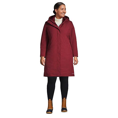 Women's Plus Size Insulated 3 in 1 Primaloft Parka | Lands' End (US)