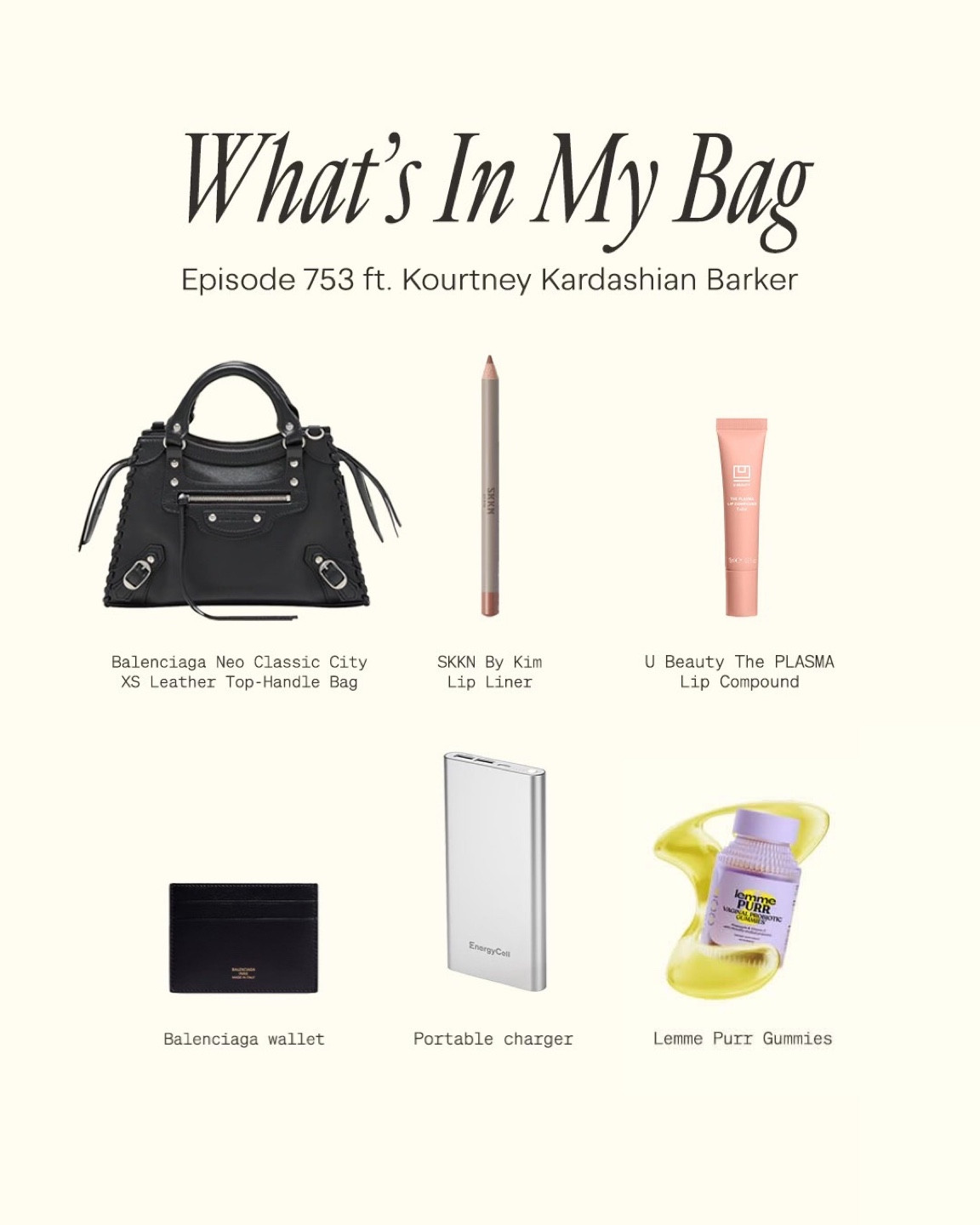 TSC PODCAST: What’s in Kourtney Kardashian Barker’s Bag