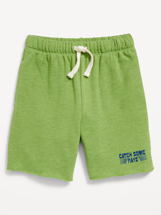 French-Terry Graphic Shorts for Toddler Boys | Old Navy (US)